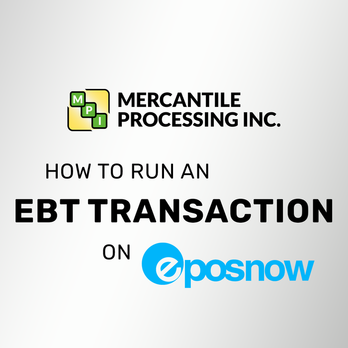 How To Run An EBT Transaction on Epos Now