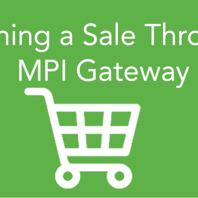 Running a Sale Through MPI Gateway