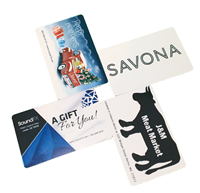 Vend Custom Gift Cards