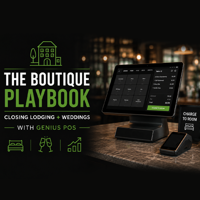 The Boutique Inn Playbook: Closing Lodging + Weddings With Genius POS