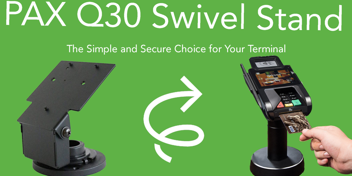Pax Q30 Swivel Stand — MPI POS