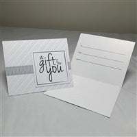 "Gift For You" Gift Card Envelopes