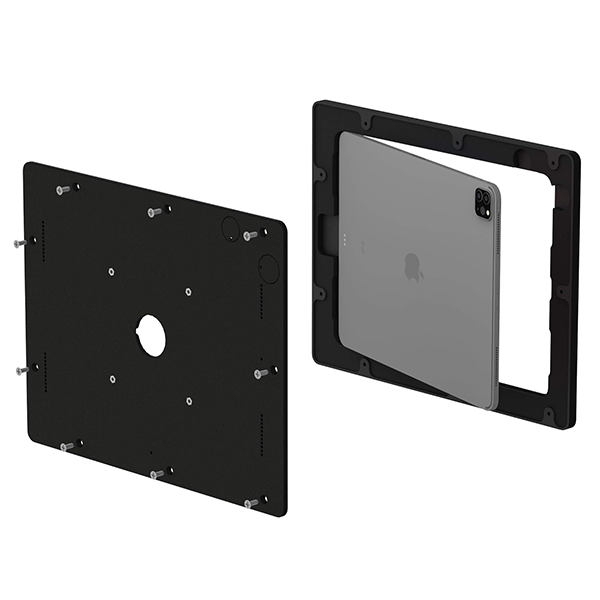 VidaMount VESA Tablet Enclosure - 12.9-inch iPad Pro 3rd, 4/5/6th Gen - Black